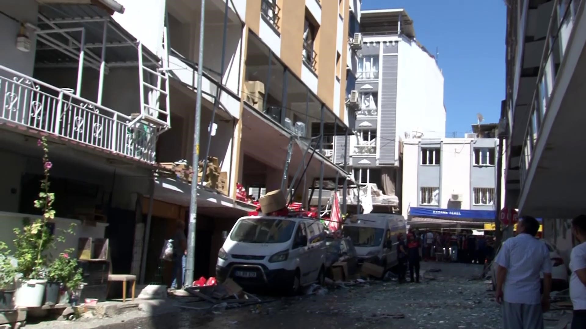İzmir’in Torbalı ilçesinde bir iş yerinde meydana gelen doğal gaz