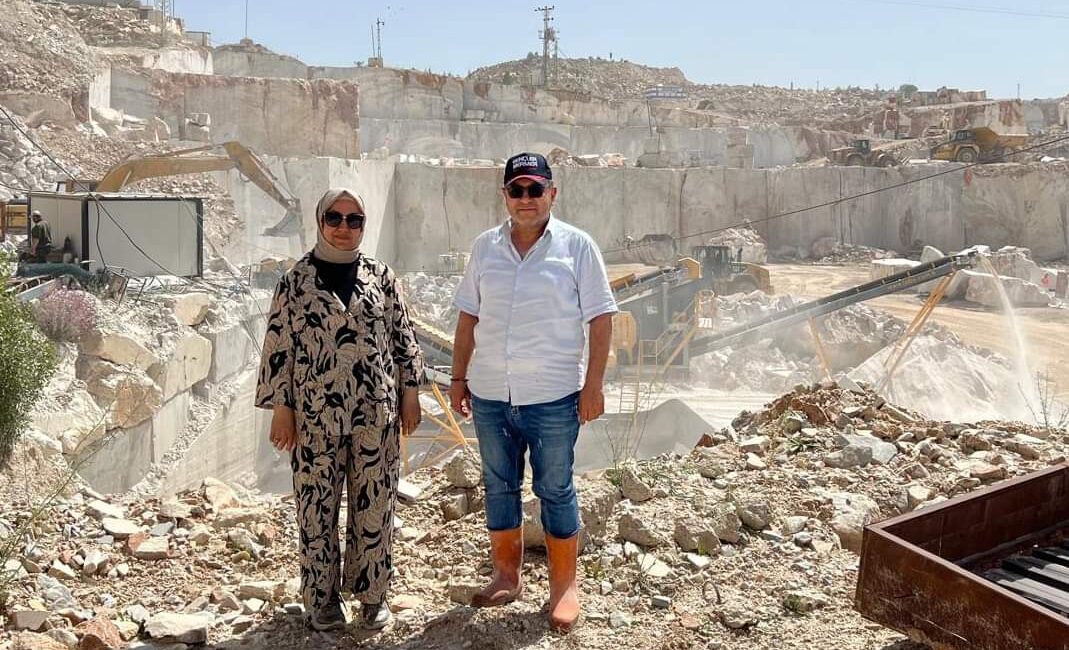 İscehisar Belediye Başkanı Seyhan Kılınçarslan, Gençler Mermer Yönetim Kurulu Başkanı