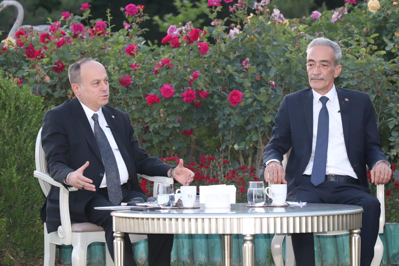 ATSO Yönetim Kurulu Başkanı Hüsnü Serteser, Kanal 3 Televizyonu’nda Medya