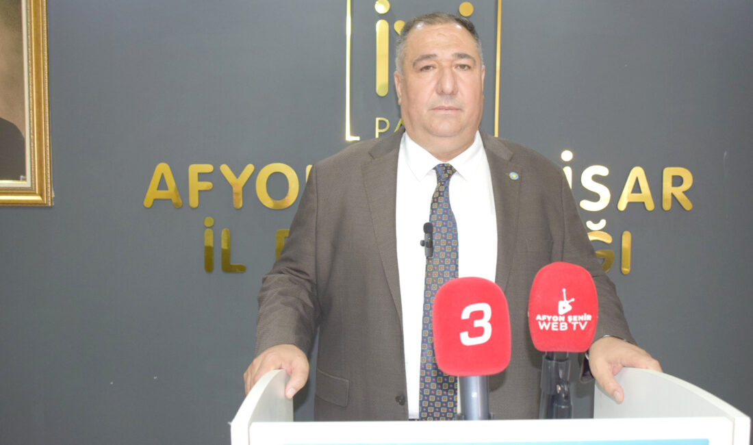 İYİ Parti İl Başkanı Muhammet Mısırlıoğlu, Kayseri’de gerçekleşen menfur olayı