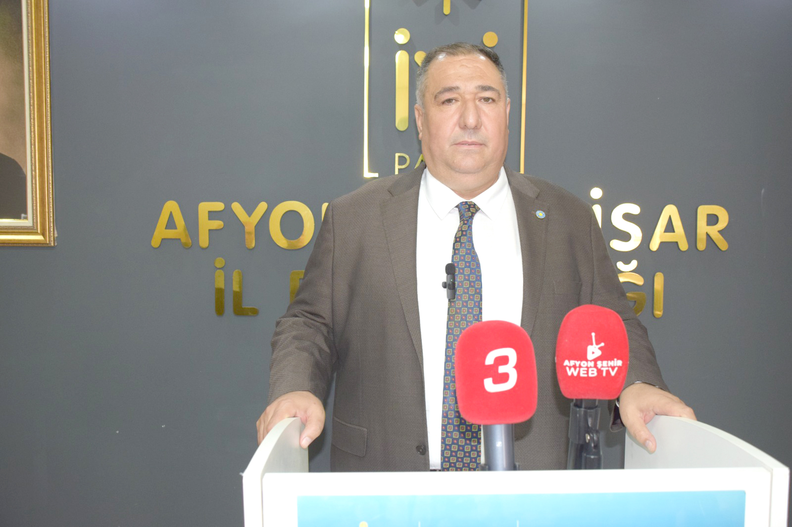 İYİ Parti İl Başkanı Muhammet Mısırlıoğlu, Kayseri’de gerçekleşen menfur olayı