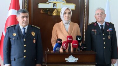 Afyonkarahisar Valisi Kübra Güran Yiğitbaşı, son bir ayda yaşanan asayiş