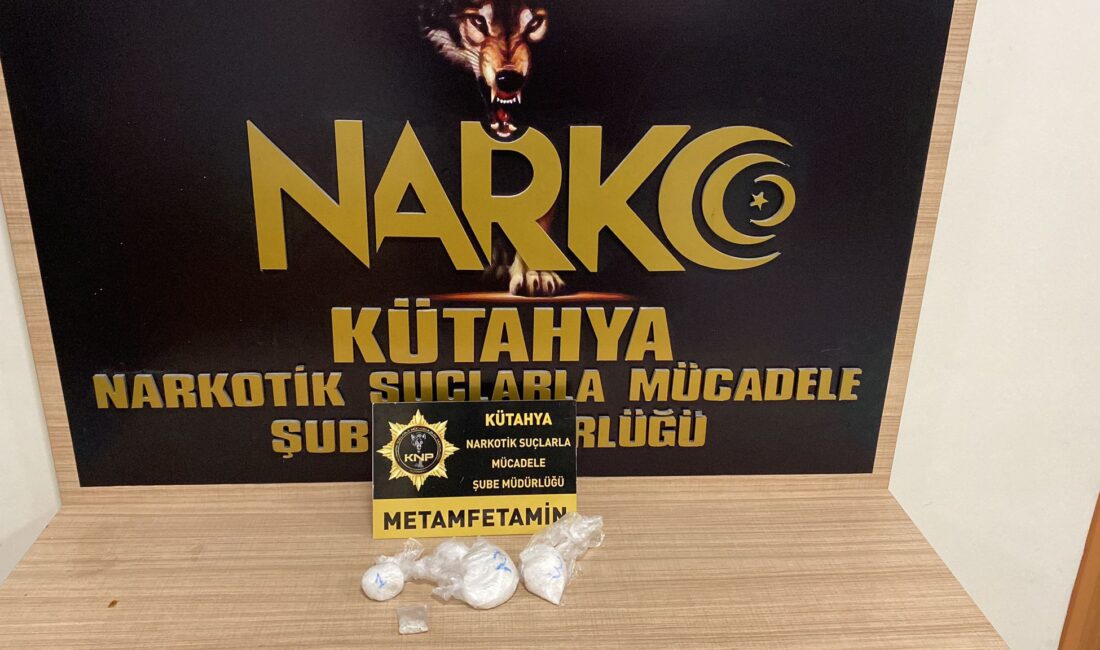 Kütahya İl Emniyet Müdürlüğü’ne bağlı Narkotik Suçlarla Mücadele Şube Müdürlüğü