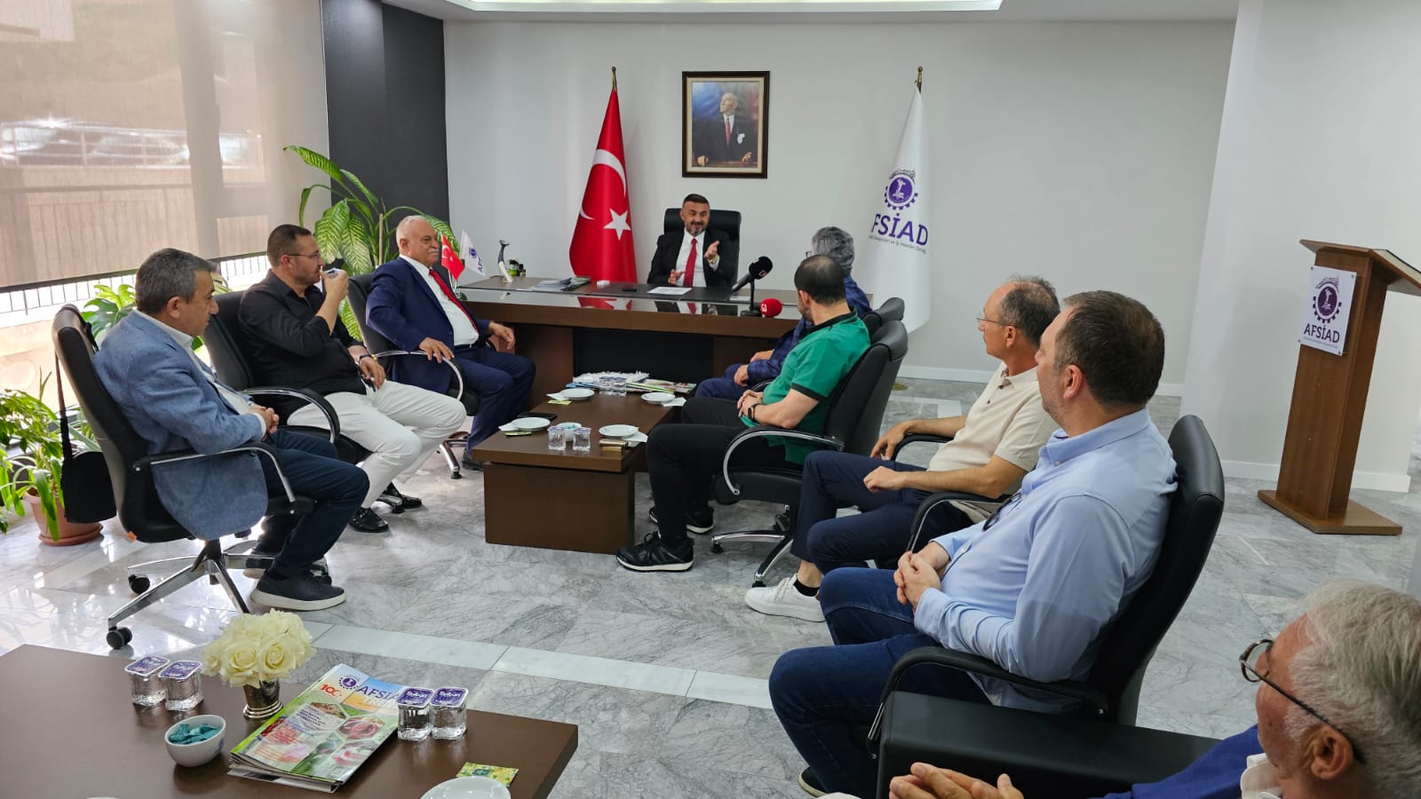 Bursa’da faaliyet gösteren Afyonkarahisarlı iş insanlarının kurduğu Bursa Afyonkarahisarlı Sanayiciler