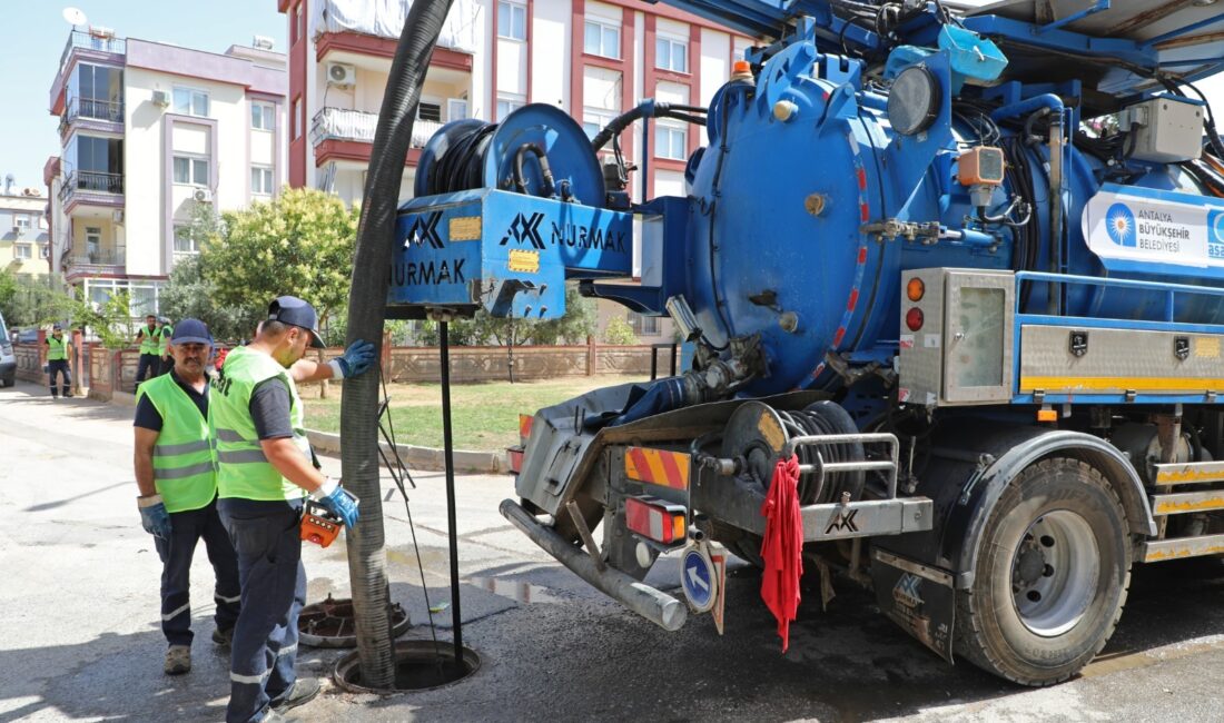 Antalya Büyükşehir Belediyesi ASAT Genel Müdürlüğü kentin alt yapı sorunlarını