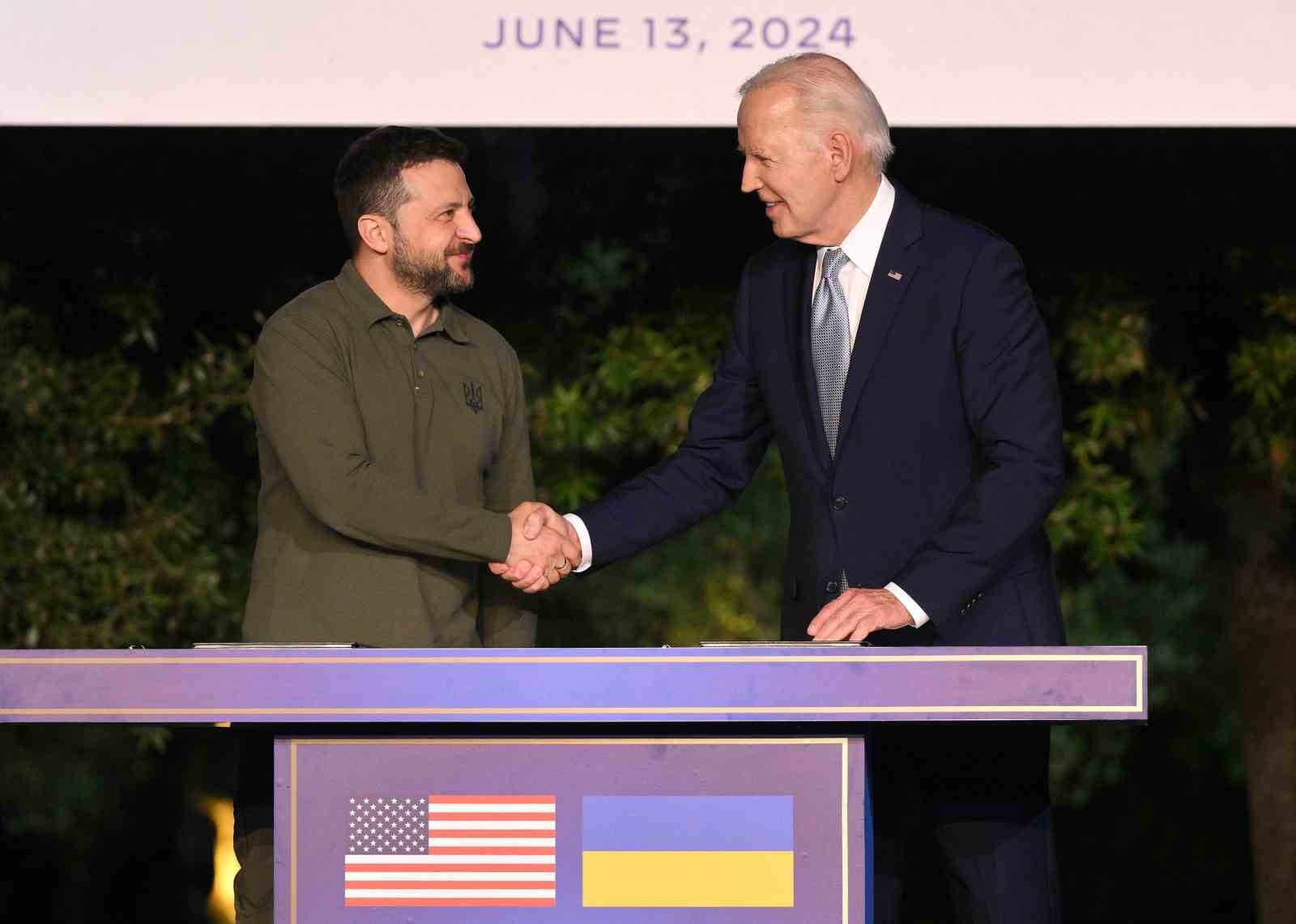ABD ve Ukrayna, İtalya’da gerçekleştirilen G7 Zirvesi sırasında on yıllık