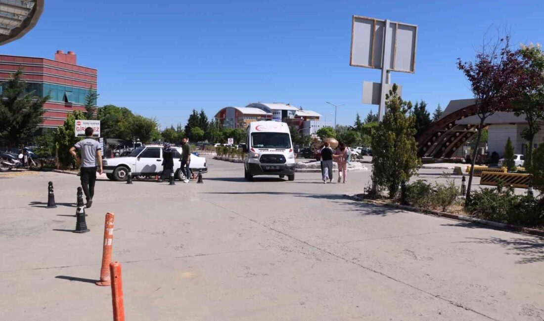 Afyonkarahisar’da Kurban Bayramı dolayısıyla hayvan kesimi esnasında yanlışlıkla kendisini yaralayan