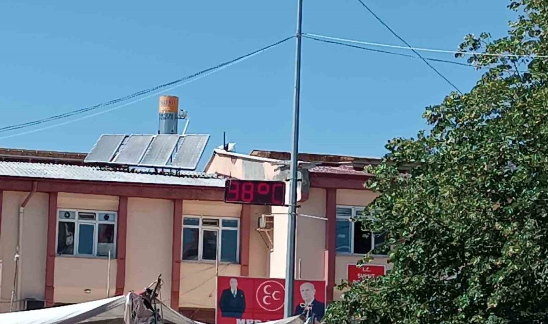 Hava sıcaklığının artarak devam ettiği Afyonkarahisar’ın en sıcak ilçelerinden birisi