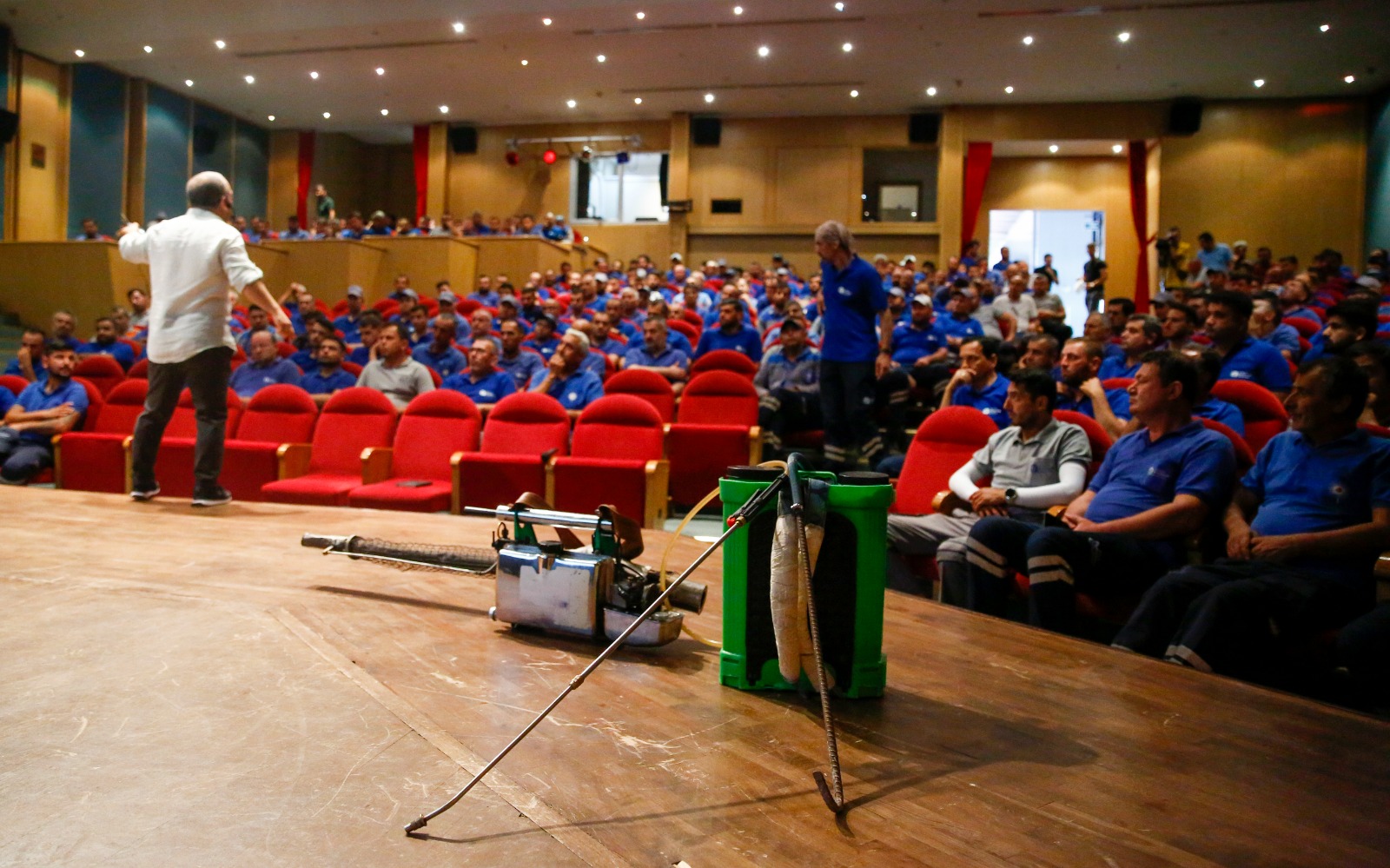 Antalya Büyükşehir Belediyesi, vektörlerle mücadele kapsamında, Çevre Sağlığı Şube Müdürlüğü