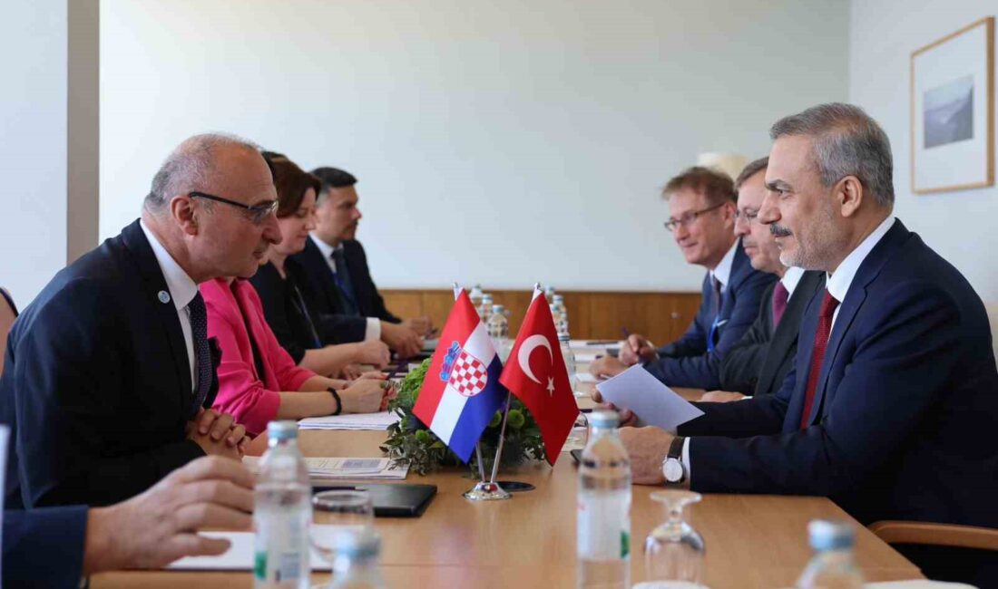 Dışişleri Bakanı Hakan Fidan, Dubrovnik’te Hırvatistan Dışişleri Bakanı Gordan Grliç