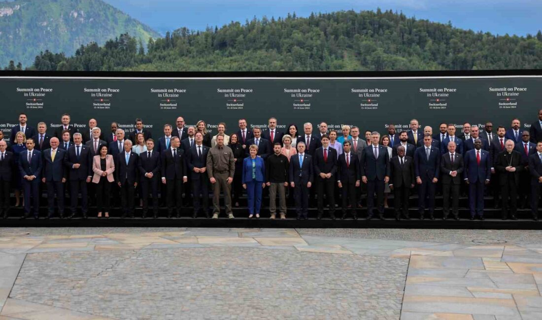 Dışişleri Bakanı Hakan Fidan, İsviçre’nin ev sahipliğinde düzenlenen Ukrayna Barış