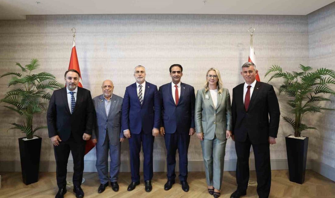 Çalışma ve Sosyal Güvenlik Bakanı Vedat Işıkhan, Kıbrıs Türk Cumhuriyeti