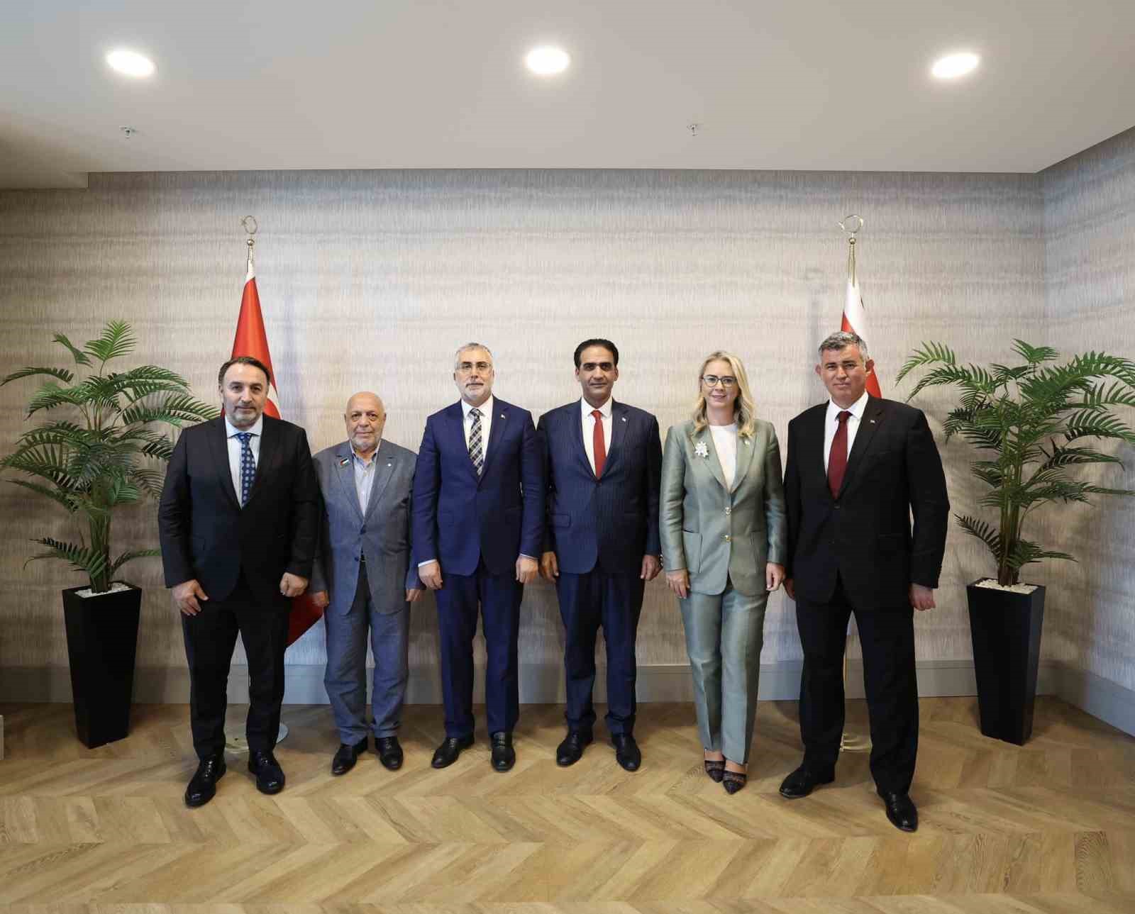 Çalışma ve Sosyal Güvenlik Bakanı Vedat Işıkhan, Kıbrıs Türk Cumhuriyeti