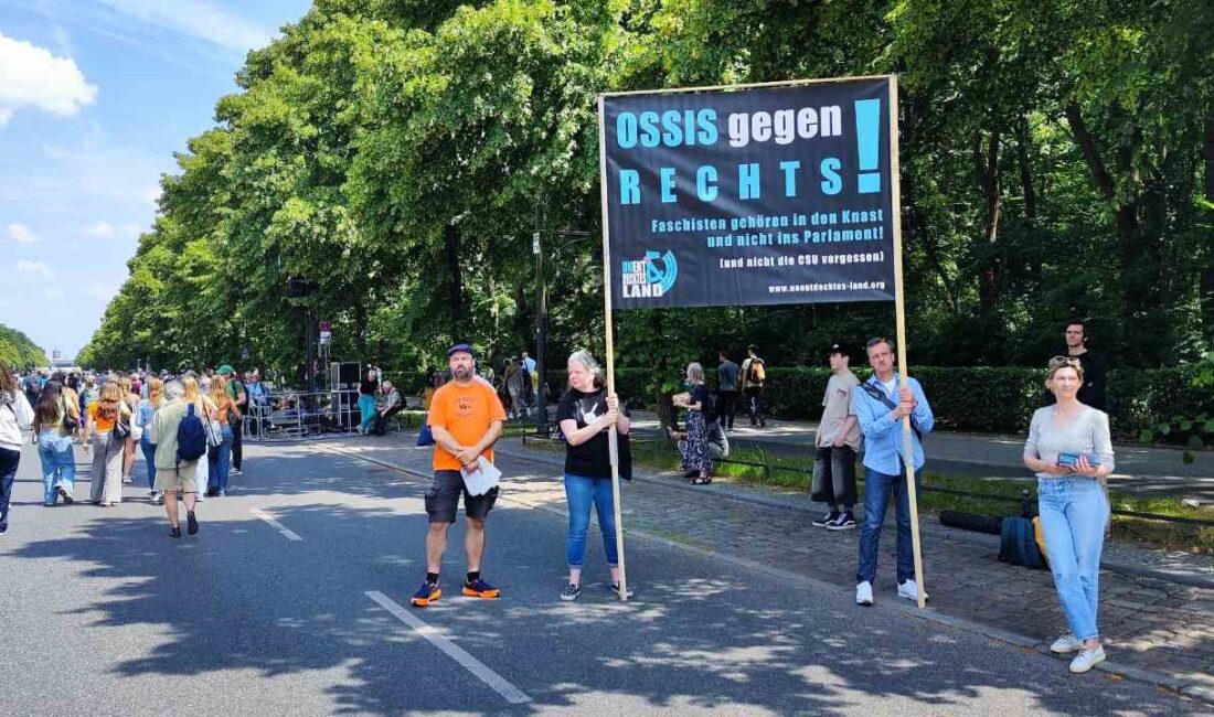 Almanya’nın başkenti Berlin başta olmak üzere birçok şehrinde düzenlenen “Aşırı