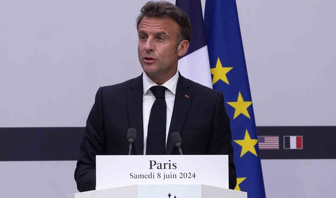 ABD Başkanı Joe Biden, Fransa Cumhurbaşkanı Emmanuel Macron ile düzenlediği