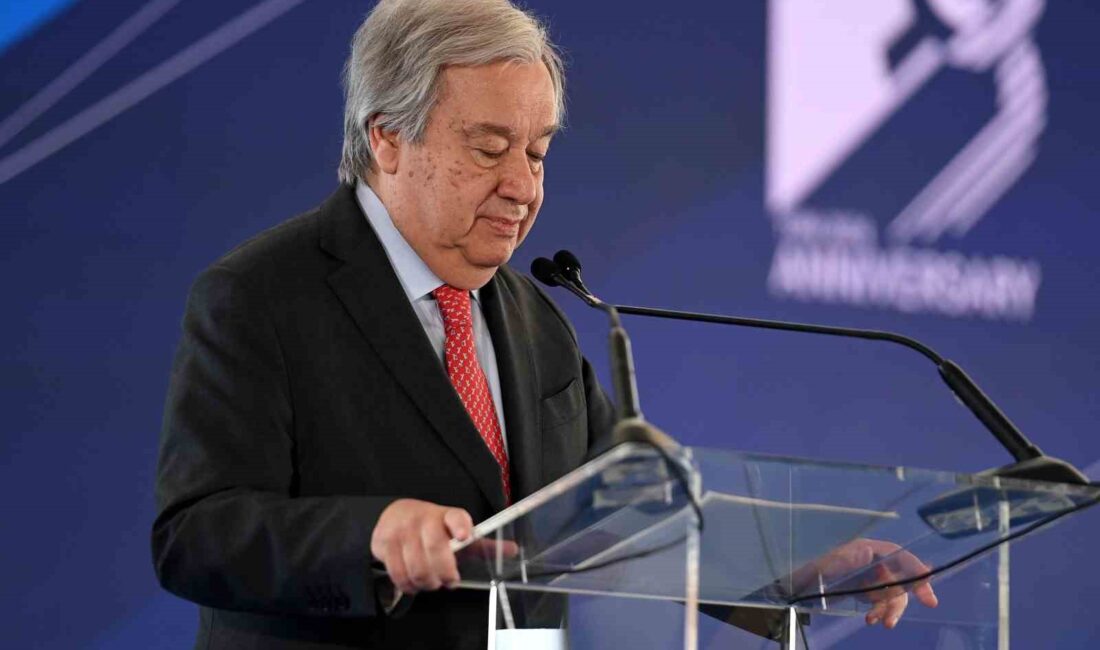 Birleşmiş Milletler (BM) Genel Sekreteri Antonio Guterres, İsrail ile Lübnan