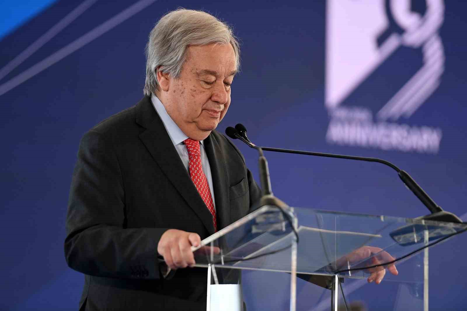 Birleşmiş Milletler (BM) Genel Sekreteri Antonio Guterres, İsrail ile Lübnan