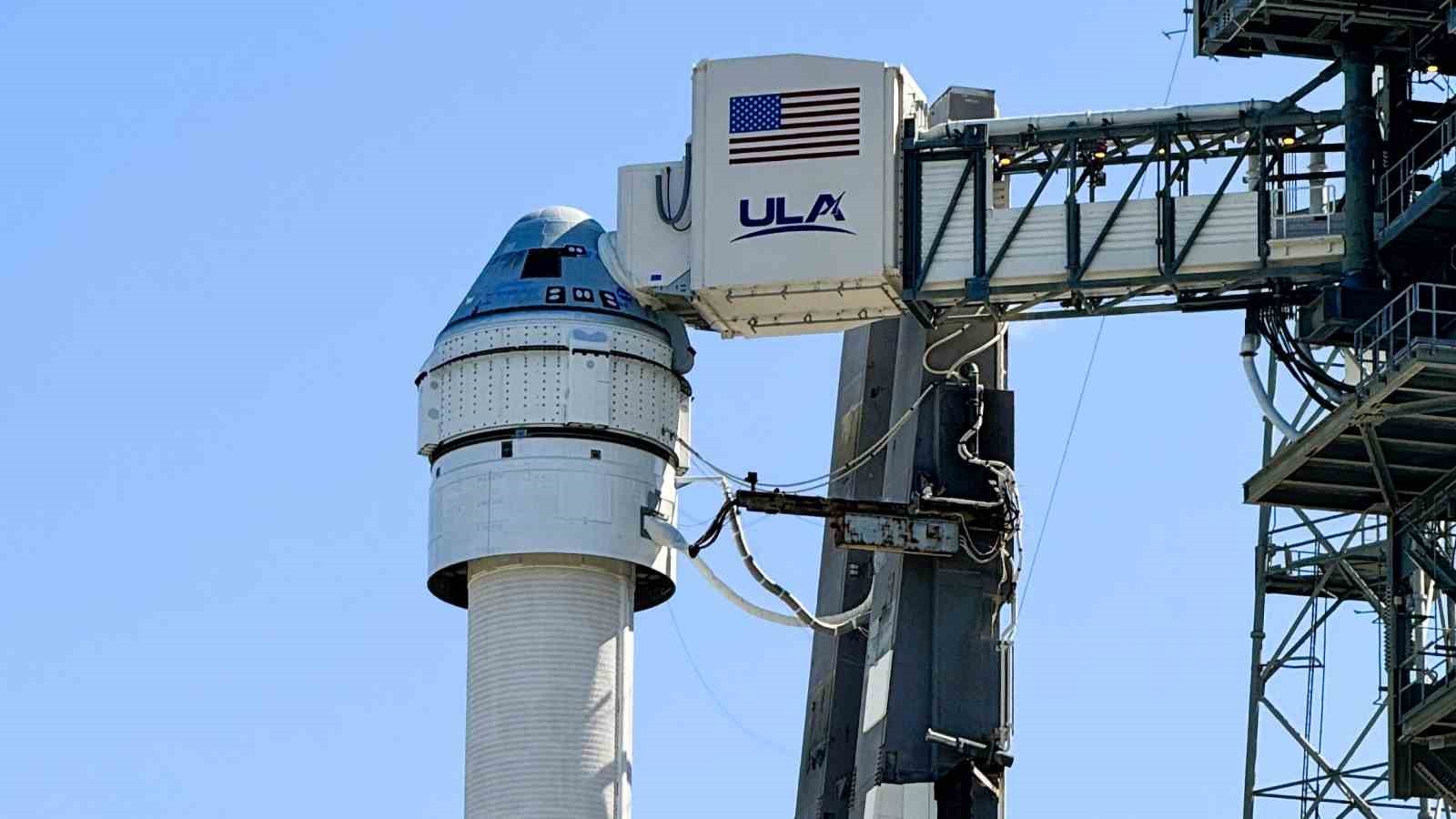 ABD merkezli havacılık şirketi Boeing’in Starliner mekiği, ilk kez mürettebatlı