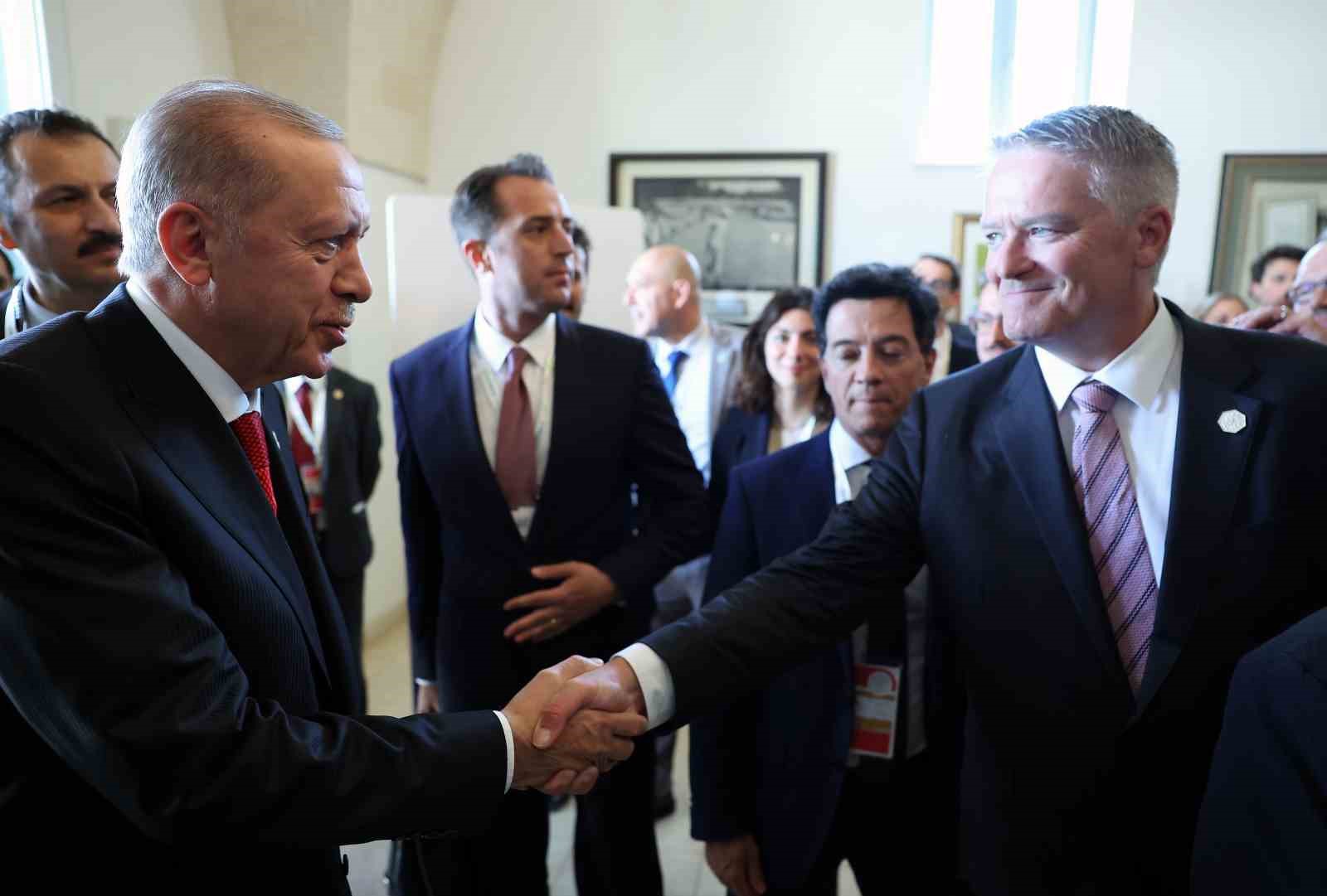 CUMHURBAŞKANI RECEP TAYYİP ERDOĞAN, G7 DEVLET VE HÜKÜMET BAŞKANLARI ZİRVESİ'NE