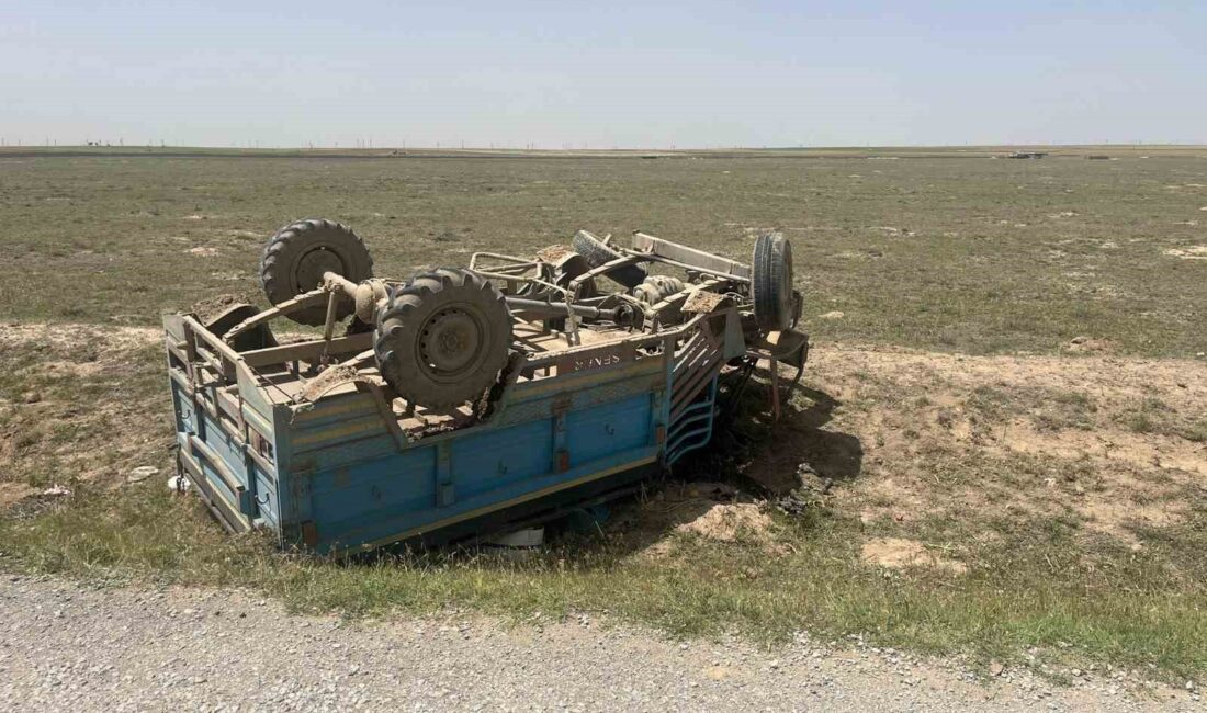 Afyonkarahisar’da patpat diye tabir edilen tarım aracının devrilmesi sonucu yaşanan