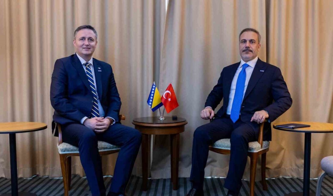 Dışişleri Bakanı Hakan Fidan, Bosna-Hersek Devlet Başkanlığı Konseyi Başkanı Denis