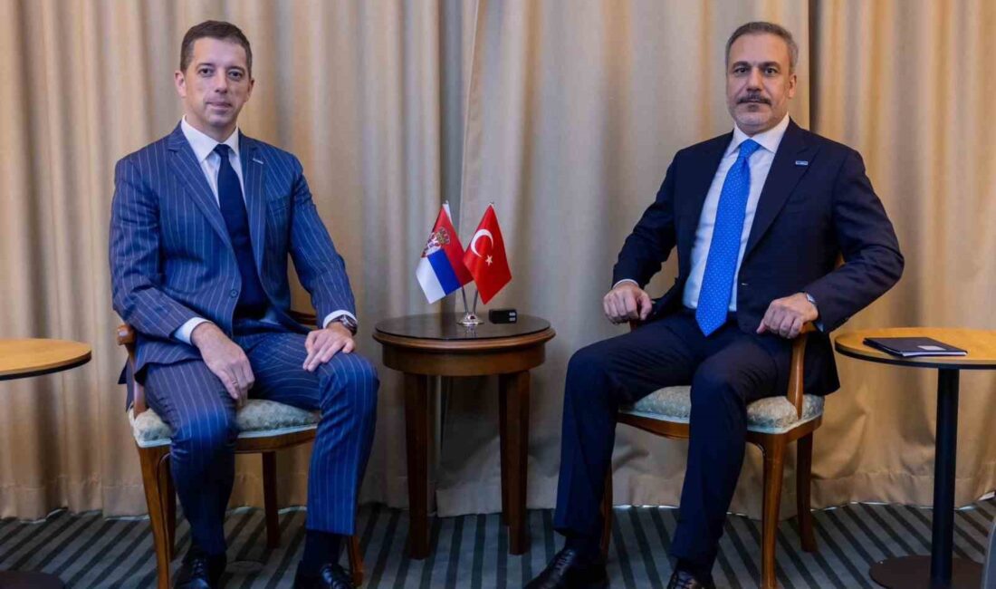 Dışişleri Bakanı Hakan Fidan, Sırbistan Dışişleri Bakanı Marko Duriç ile