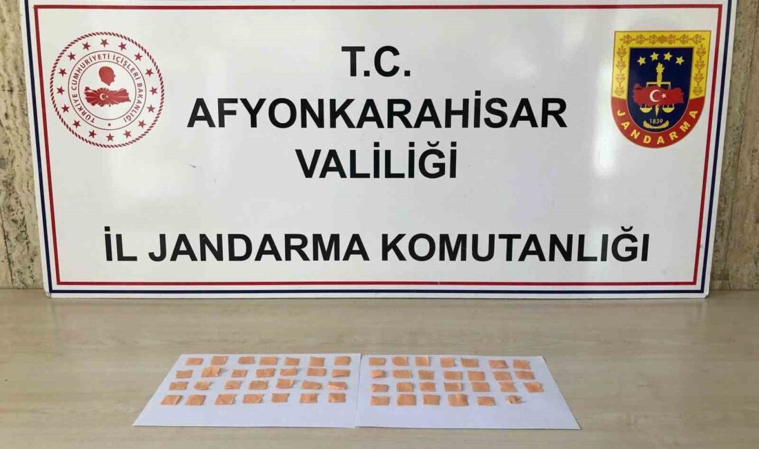 Antalya’dan temin ettiği uyuşturucu maddeyi Afyonkarahisar’ın Emirdağ ilçesinde satmak isteyen