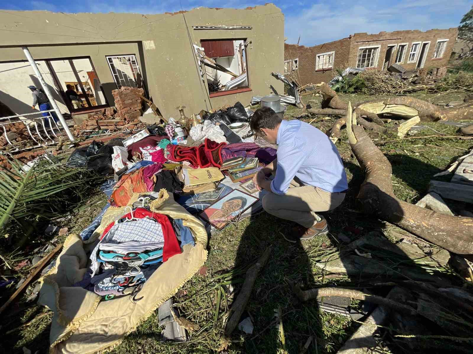 Güney Afrika’nın KwaZulu-Natal ve Eastern Cape eyaletlerinde çıkan hortum sonucu