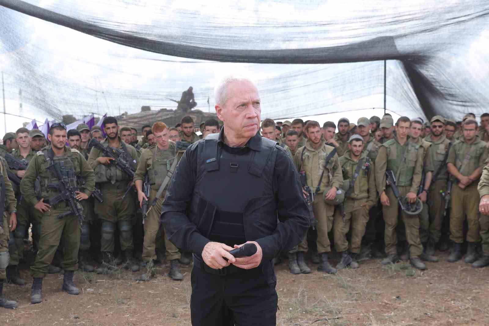 İsrail Savunma Bakanı Yoav Gallant İsrail ile Lübnan Hizbullahı arasındaki