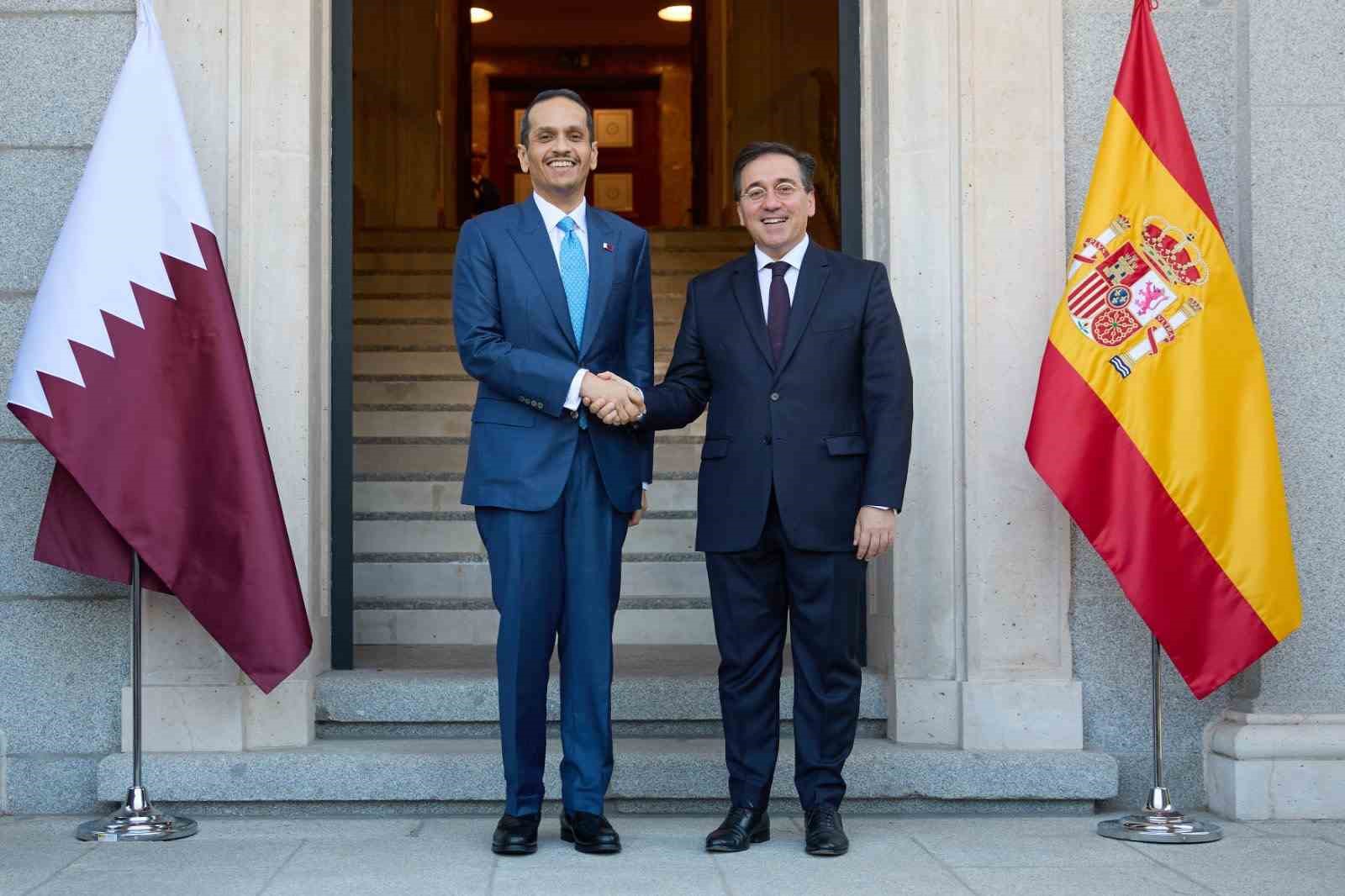 Katar Başbakanı ve Dışişleri Bakanı Muhammed bin Abdulrahman Al Thani,