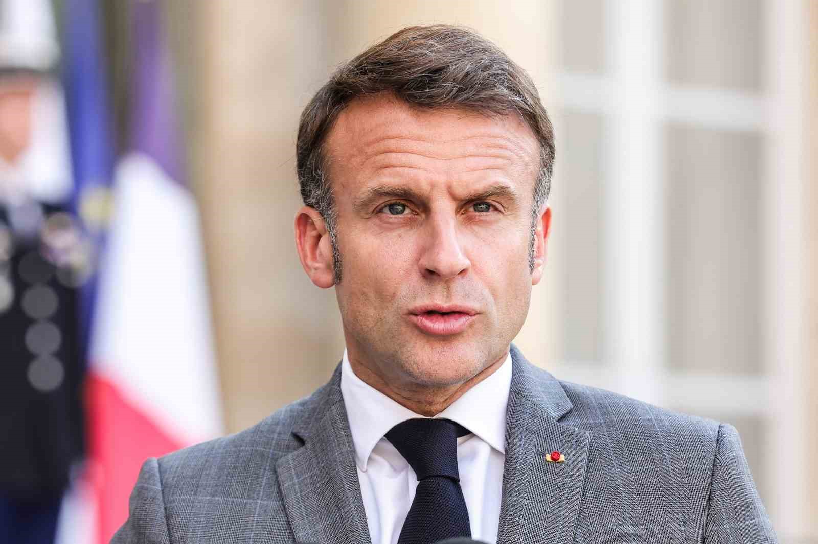 Fransa Cumhurbaşkanı Emmanuel Macron, Pazar günü yapılacak erken meclis seçimlerini