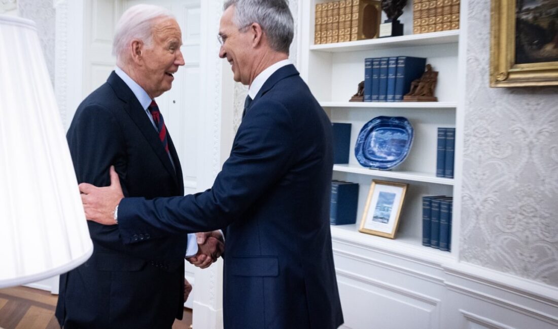 NATO Genel Sekreteri Jens Stoltenberg, Beyaz Saray’da ABD Başkanı Joe