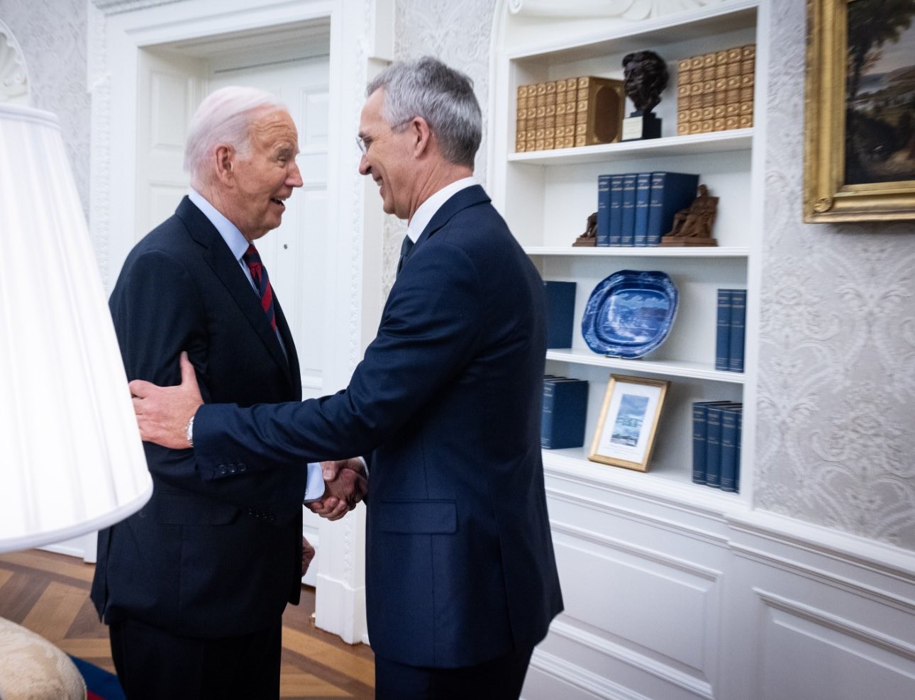 NATO Genel Sekreteri Jens Stoltenberg, Beyaz Saray’da ABD Başkanı Joe