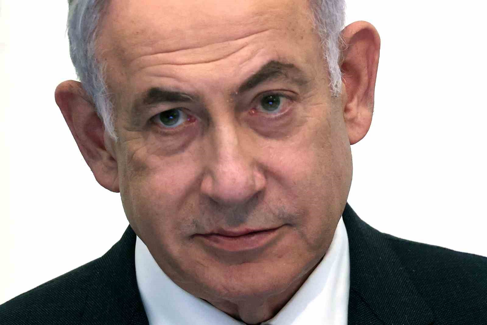 İsrail Başbakanı Binyamin Netanyahu, Gazze Şeridi’nin merkezindeki Nuseyrat Mülteci Kampı’na