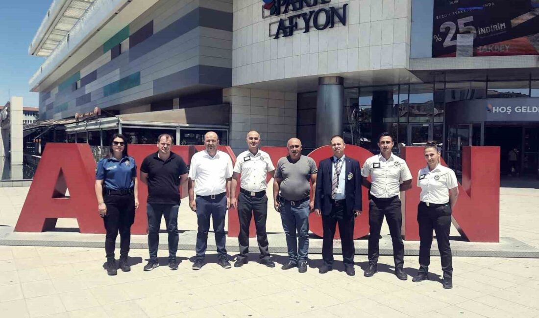 Afyonkarahisar İl Emniyet Müdürlüğüne bağlı ekipler Özel Güvenlik Görevlileri Günü’nü