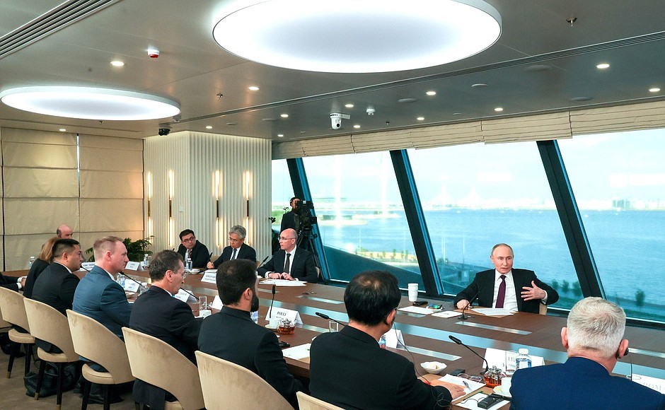 Rusya Devlet Başkanı Vladimir Putin, Uluslararası Ekonomi Forumu’nda (SPIEF) yaptığı