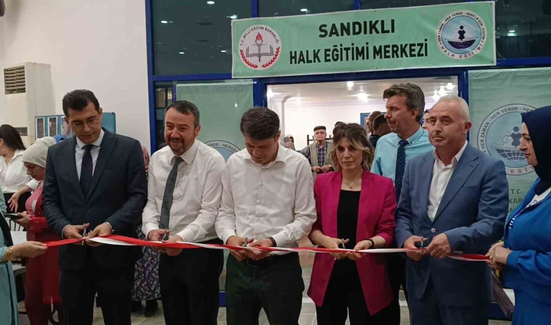 Hayat Boyu Öğrenme Haftası etkinlikleri çerçevesinde Afyonkarahisar Sandıklı Halk Eğitim