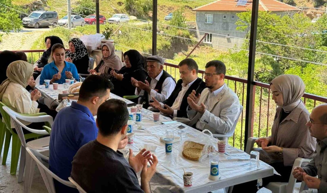 Afyonkarahisar Emirdağ Kaymakamı Osman Bilici, şehit ve gazi aileleri için