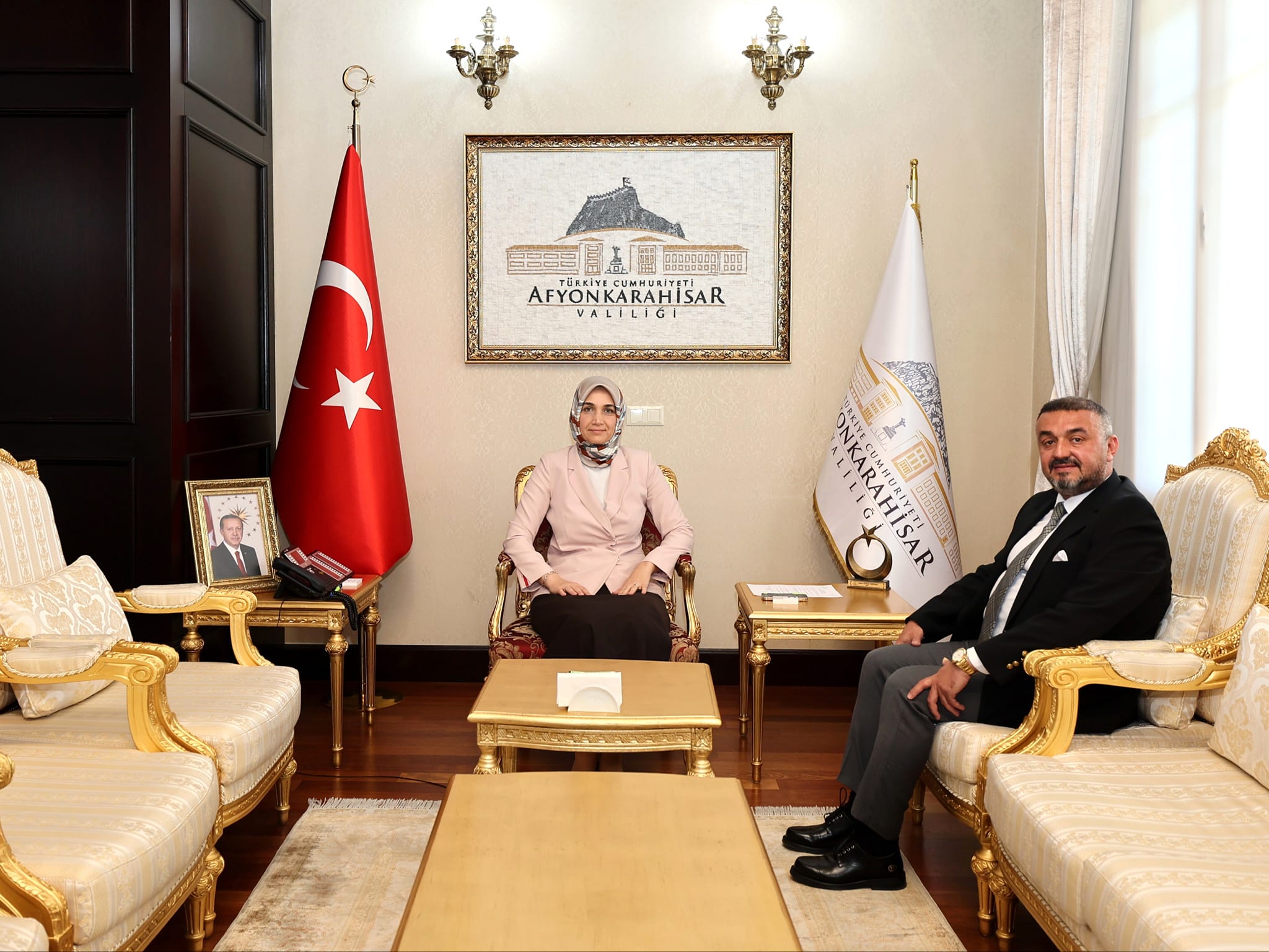 Afyonkarahisar Sanayicileri ve İş İnsanları Derneği (AFSİAD) Başkanı Kadir Sayın’ı,