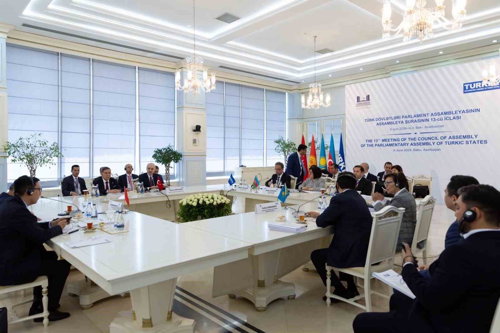 Türkiye Büyük Millet Meclisi (TBMM) Başkanı Numan Kurtulmuş, Azerbaycan’da düzenlenen