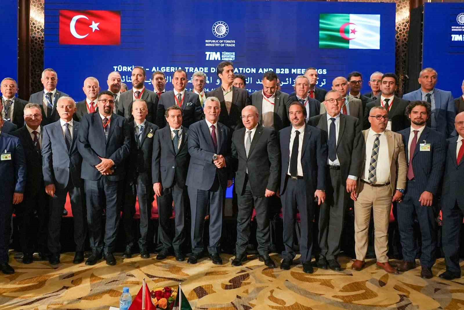 Ticaret Bakanı Ömer Bolat, Cezayir temasları çerçevesinde Cezayir Ticaret ve
