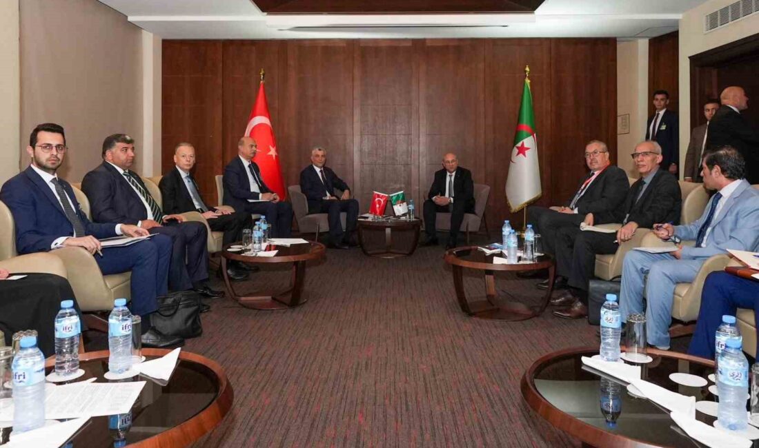 Ticaret Bakanı Ömer Bolat, Tunus’taki temasları çerçevesinde Tunus Enerji, Sanayi