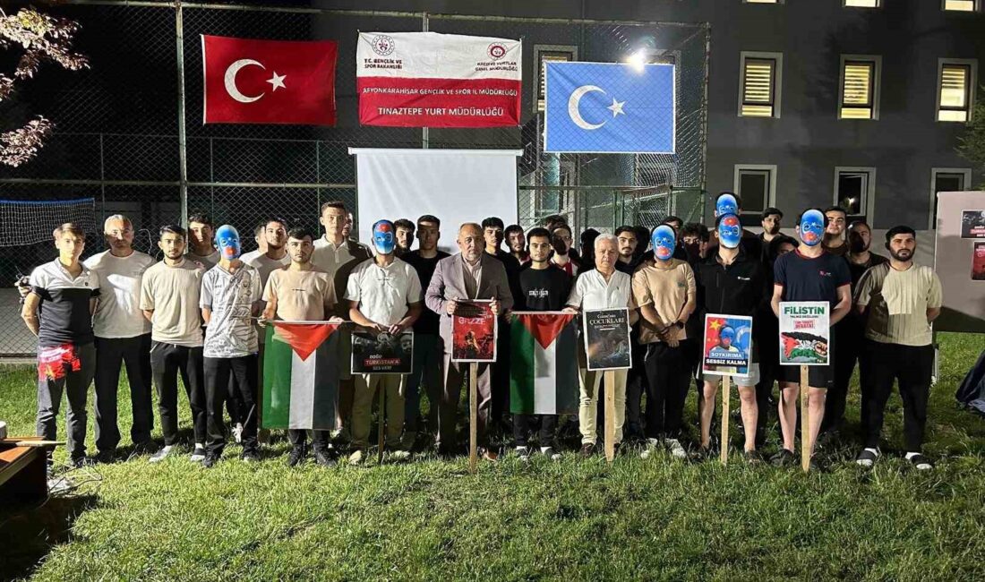 Afyonkarahisar Gençlik ve Spor İl Müdürlüğü’ne bağlı Tınaztepe Yurt Müdürlüğü,