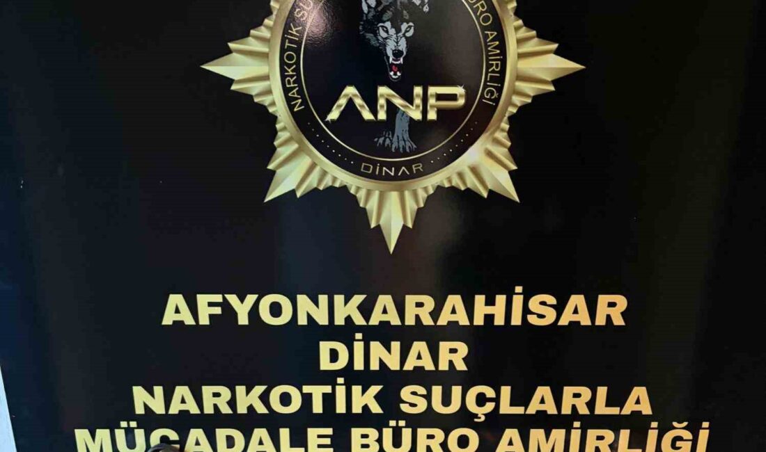 Afyonkarahisar’da polis tarafından yapılan uyuşturucu operasyonunda yakalanan 8 kişiden 5’i