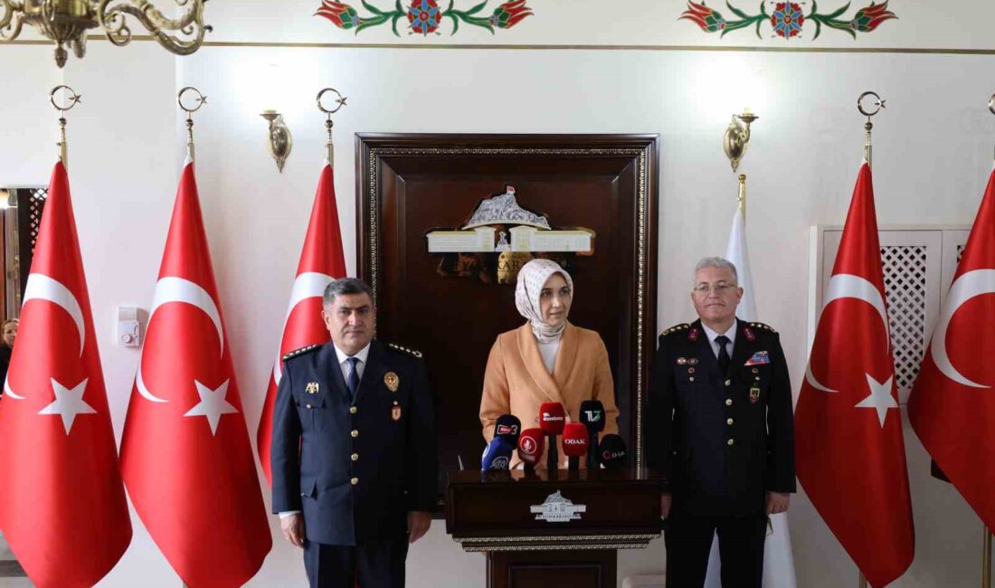 Afyonkarahisar Valisi Doç. Dr. Kübra Güran Yiğitbaşı, il genelinde asayiş
