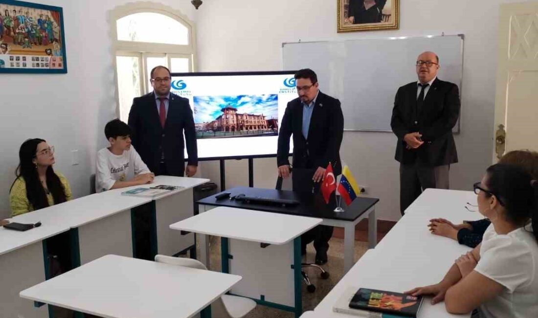 YUNUS EMRE ENSTİTÜSÜ'NÜN VENEZUELA'NIN BAŞKENTİ KARAKAS’TA İLK TÜRKÇE KURSU AÇILDI.