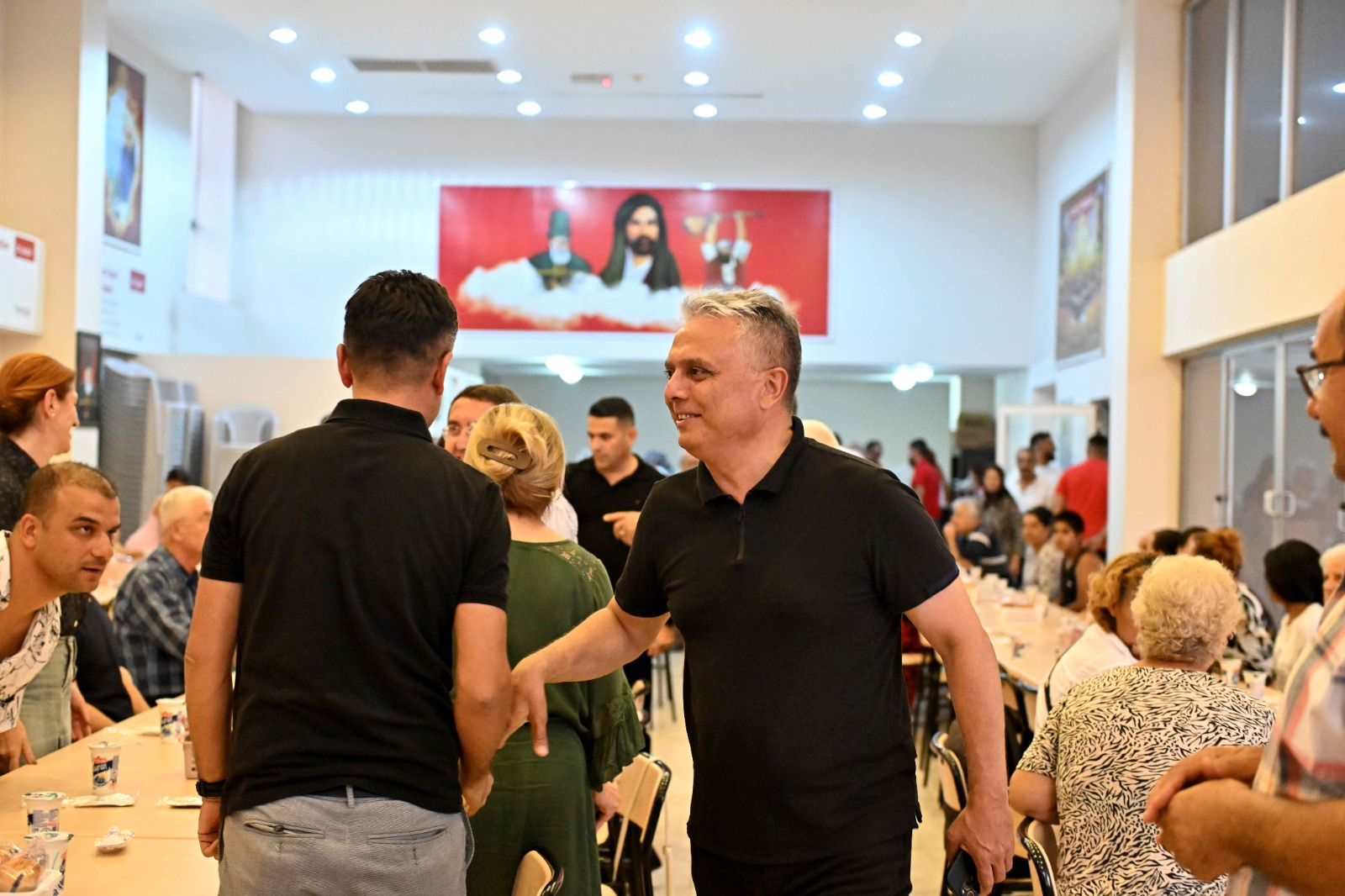 Antalya’da Muratpaşa Belediye Başkanı Ümit Uysal, Hacı Bektaş Veli Kültür