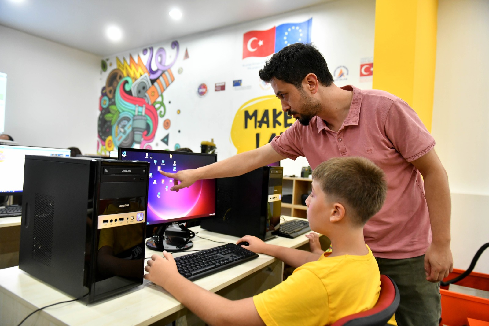 Antalya Muratpaşa Belediyesi’nin yenilik, buluş ve girişim destekleme merkezi Abdullah