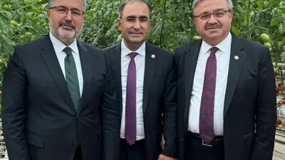 AK Parti Afyonkarahisar Milletvekilleri Ali Özkaya, İbrahim Yurdunuseven ve Hasan