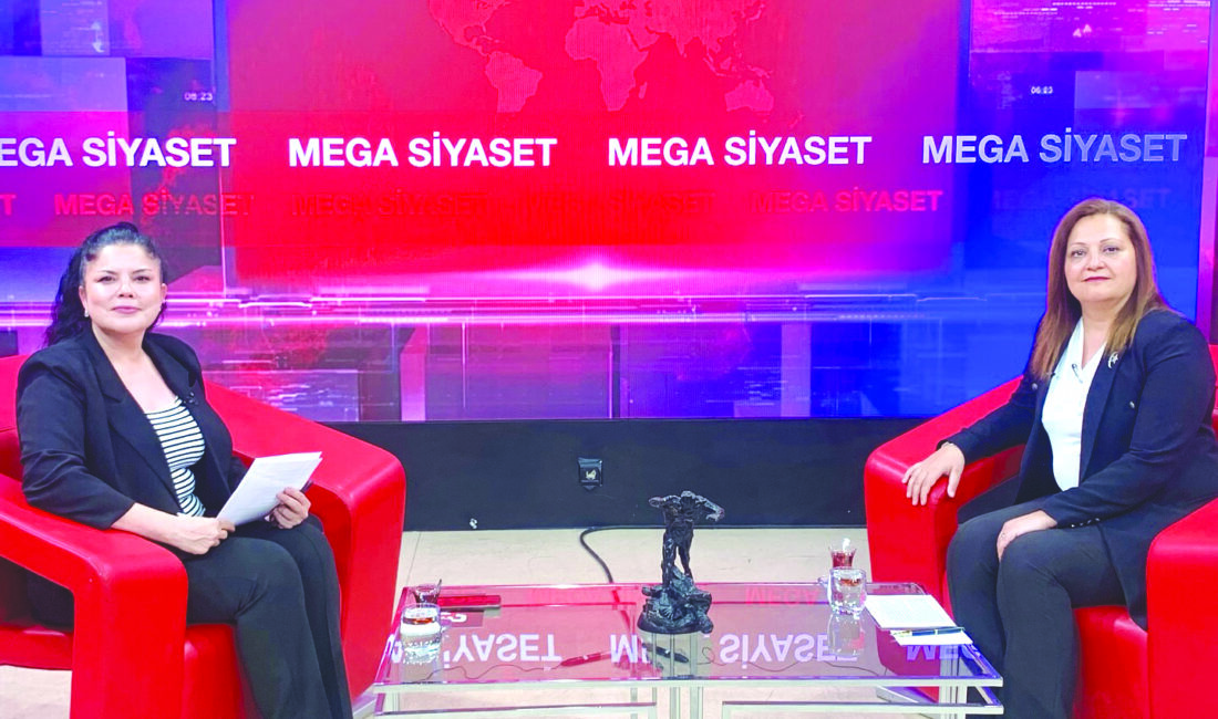 Belediye Başkanı Burcu Köksal, Kanal3’te Megabirlik Genel Müdürü Selcen Dilek
